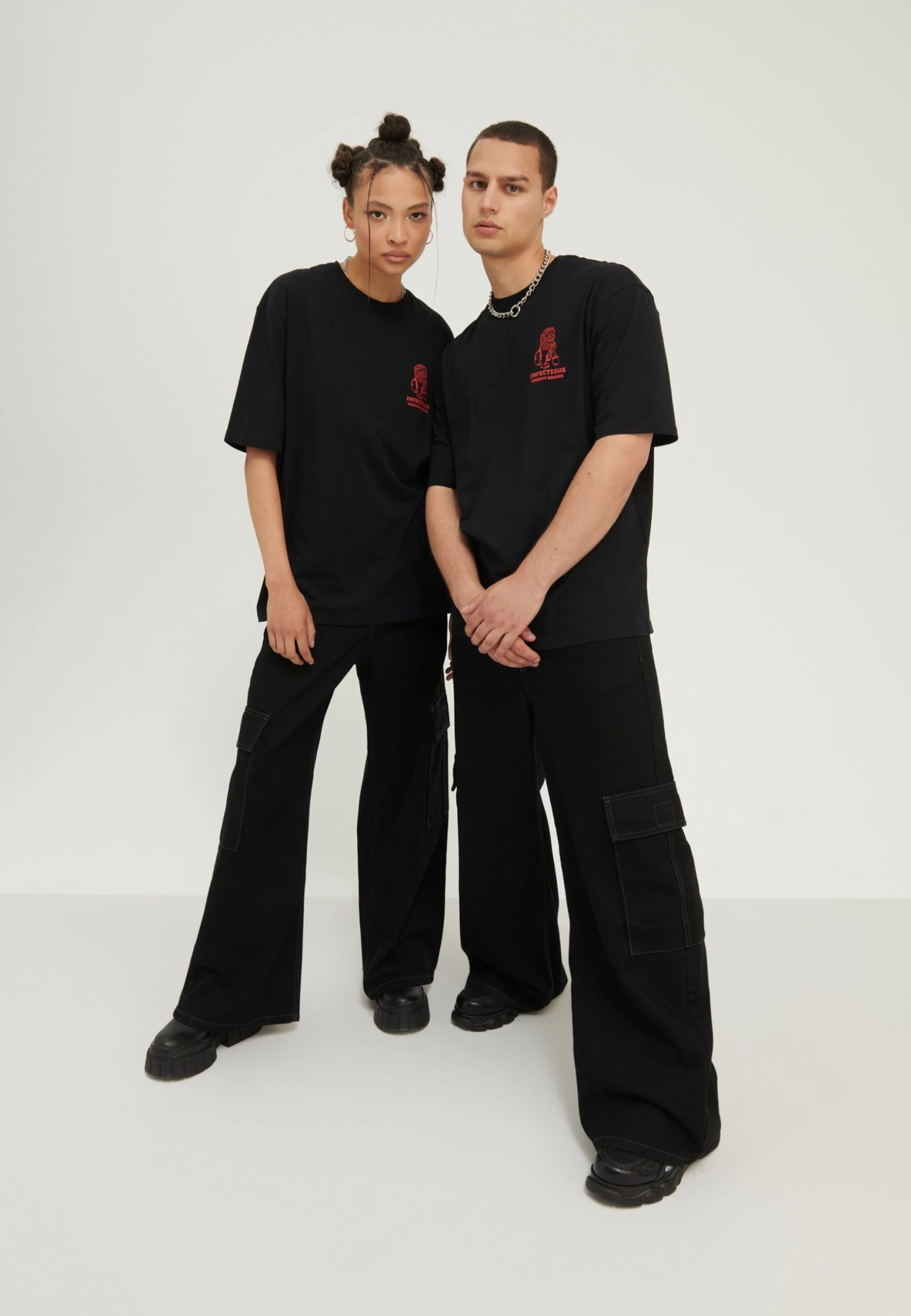 YOURTURN UnisexT-Shirt Con StampaBlack Uomo T-shirt E Polo YO121017D-Q11 2 YOURTURN UnisexT-Shirt Con StampaBlack Uomo T-shirt E Polo YO121017D-Q11 - immagine 2