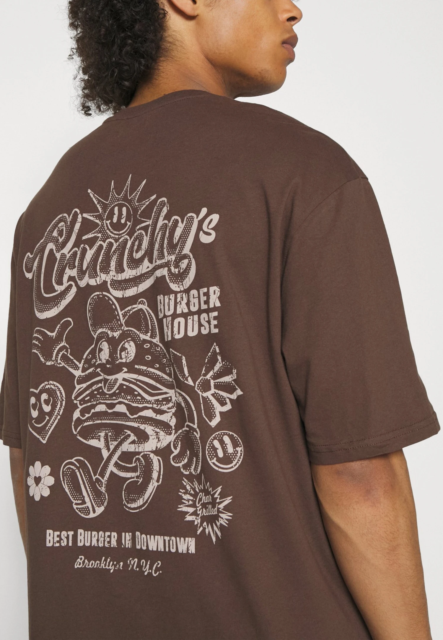 YOURTURN UnisexT-Shirt Con StampaBrown Donna T-shirt E Top YO12100YB-O11 6 YOURTURN UnisexT-Shirt Con StampaBrown Donna T-shirt E Top YO12100YB-O11 - immagine 6