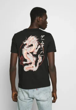 YOURTURN UnisexT-Shirt Con StampaBlack Donna T-shirt E Top YO121000A-Q11