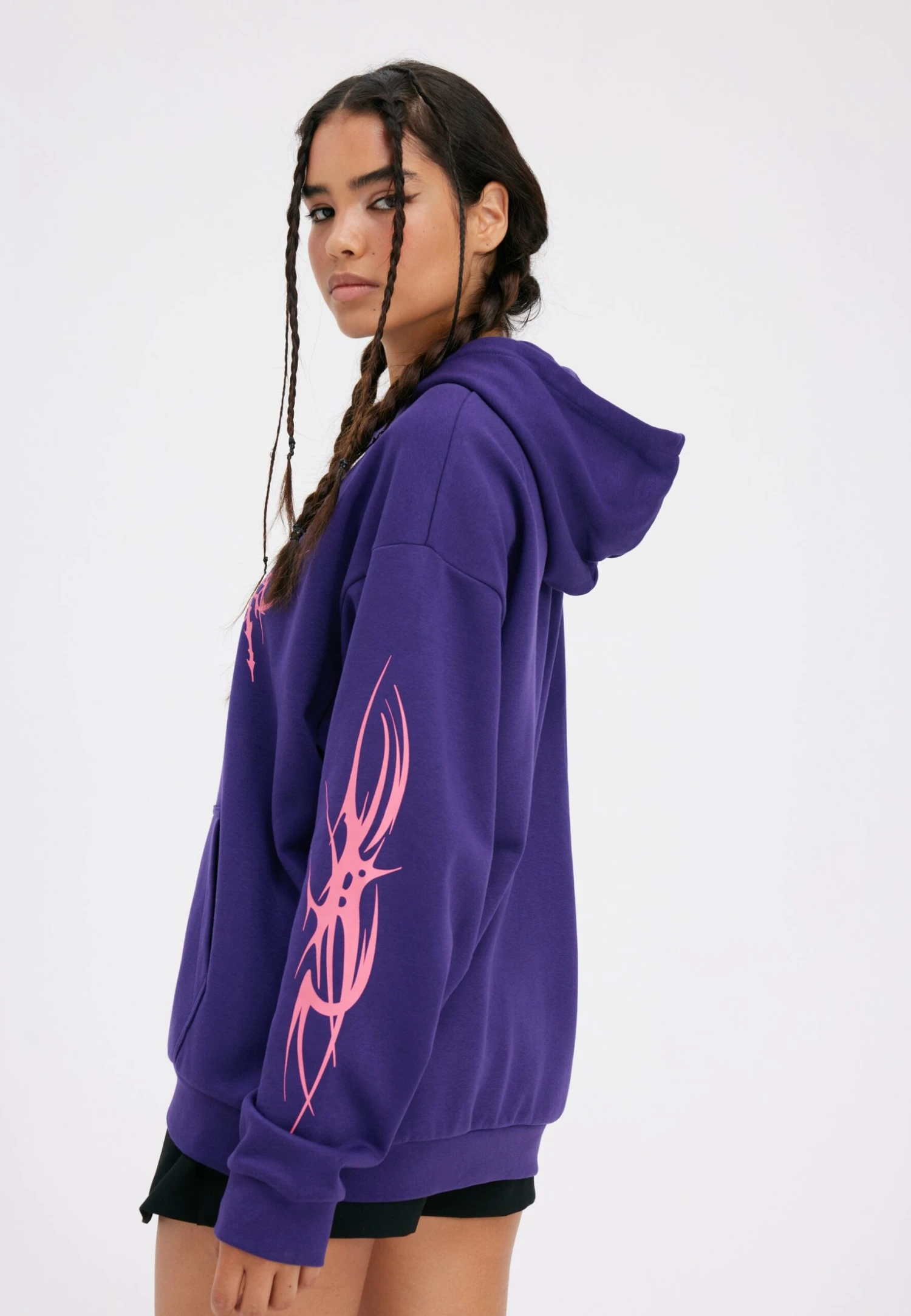 YOURTURN UnisexFelpaPurple Uomo Maglieria E Felpe YO121014E-I11 4 YOURTURN UnisexFelpaPurple Uomo Maglieria E Felpe YO121014E-I11 - immagine 4