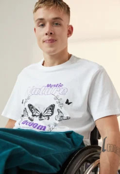 YOURTURN UnisexT-Shirt Con StampaWhite Donna T-shirt E Top YO12100OT-A11