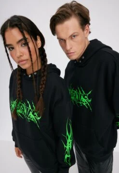 YOURTURN UnisexFelpaBlack Uomo Maglieria E Felpe YO121014E-Q11