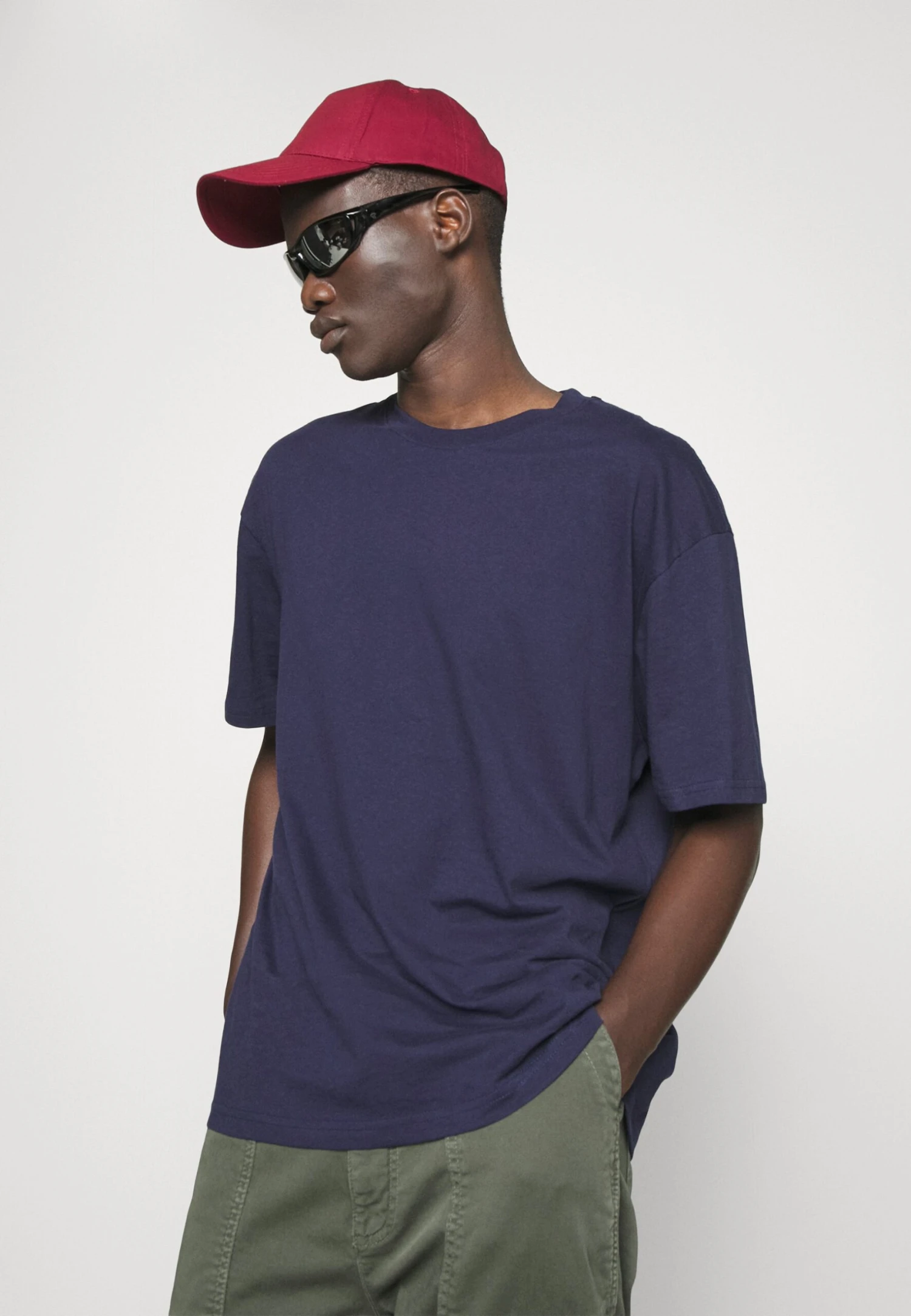 YOURTURN Unisex - T-Shirt Con Stampa - Dark Blue 4 YOURTURN Unisex - T-Shirt Con Stampa - Dark Blue - immagine 4