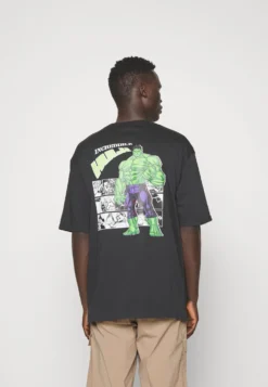 YOURTURN UnisexT-Shirt Con StampaBlack Donna T-shirt E Top YO1210176-Q11