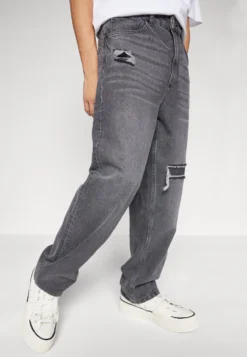 YOURTURN Straight Leg Relaxed UnisexJeans BaggyBlack Denim Donna Jeans YO121014K-Q11 9 YOURTURN Straight Leg Relaxed UnisexJeans BaggyBlack Denim Donna Jeans YO121014K-Q11 -Yourturn 90be77fe1a7f4f1ca723e5f4abf3a17e scaled