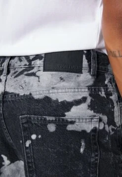 YOURTURN Unisex Moonwash UnisexJeans BaggyBlack Uomo Jeans YO12100LK-Q11 -Yourturn 925b94312119488db48a97695399738c scaled