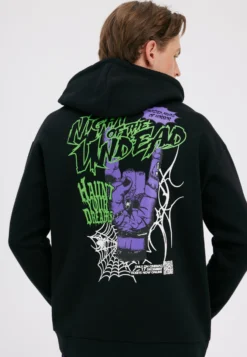 YOURTURN UnisexFelpaBlack Donna Felpe YO1210165-Q11