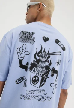 YOURTURN UnisexT-Shirt Con StampaLight Blue Donna T-shirt E Top YO1210109-K11 -Yourturn 95ec4f40025a4561848256e1c3137aff scaled