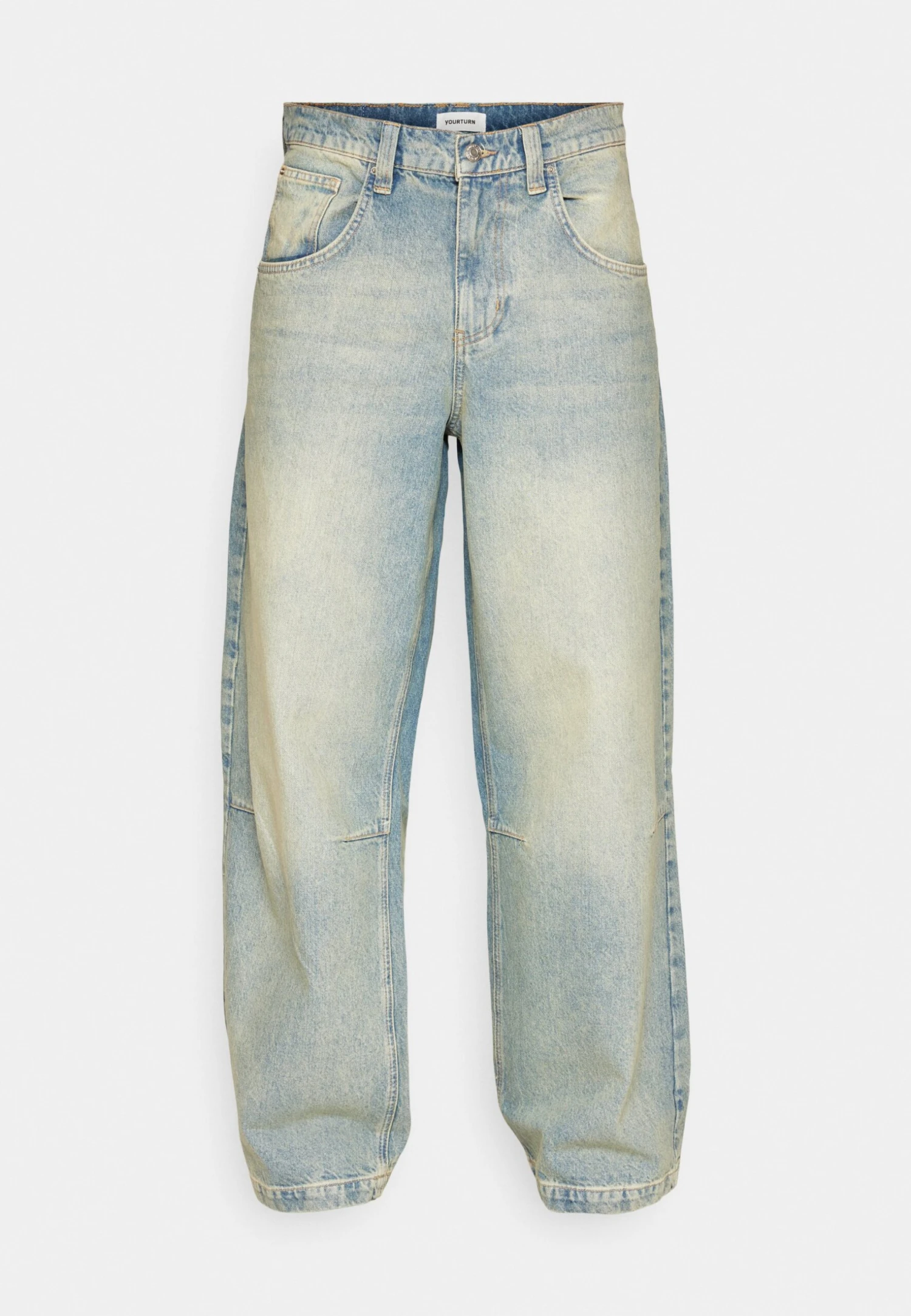 YOURTURN Extreme Baggy Fit UnisexJeans BaggyDark Blue Denim Donna Jeans YO121014J-K11 5 YOURTURN Extreme Baggy Fit UnisexJeans BaggyDark Blue Denim Donna Jeans YO121014J-K11 - immagine 5