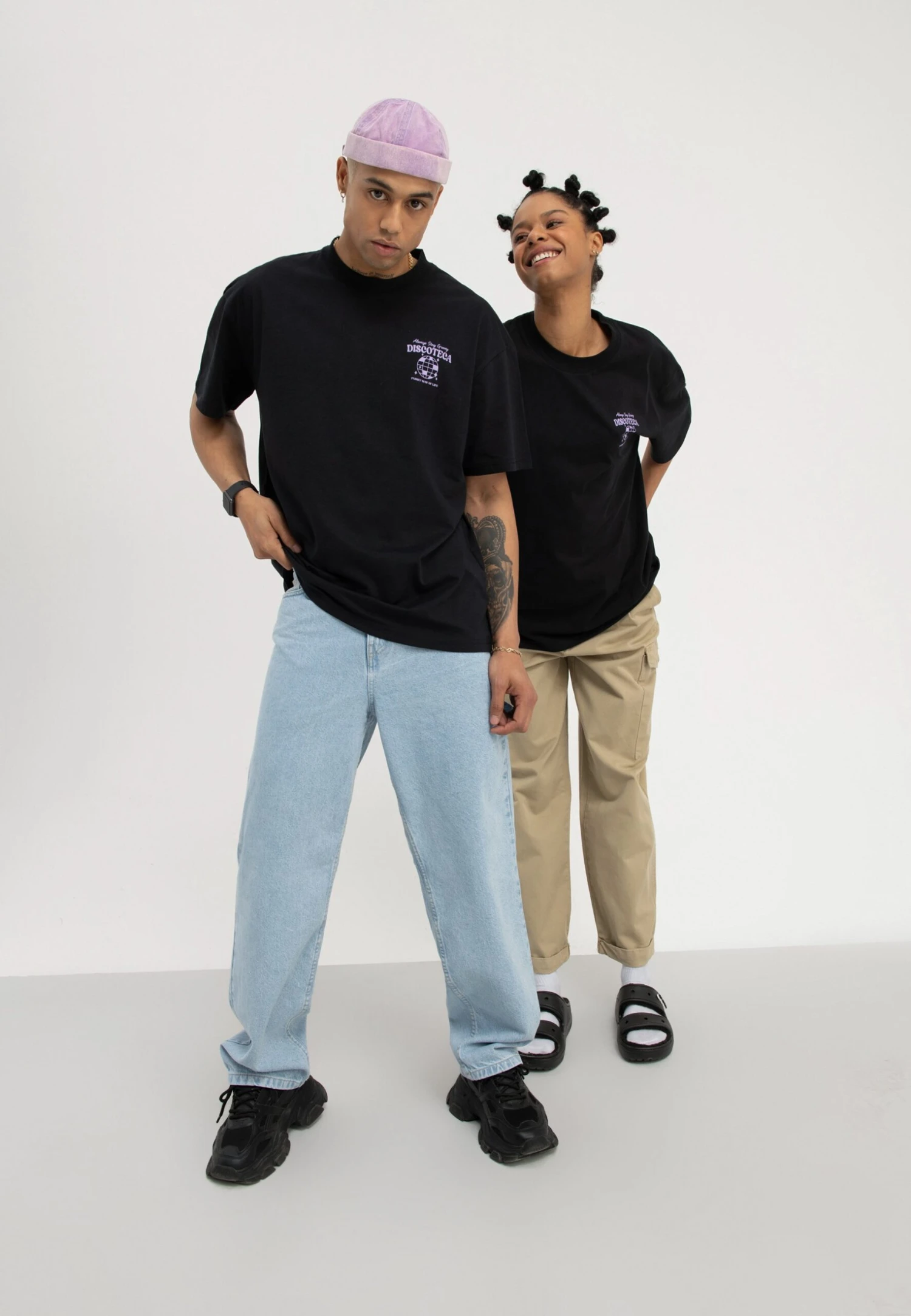 YOURTURN UnisexT-Shirt Con StampaBlack Donna T-shirt E Top YO1210102-Q11 2 YOURTURN UnisexT-Shirt Con StampaBlack Donna T-shirt E Top YO1210102-Q11 - immagine 2