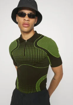 YOURTURN Unisex - Polo - Black/Green 9 YOURTURN Unisex - Polo - Black/Green -Yourturn a932c9cd3699458d904952ff254a806a scaled