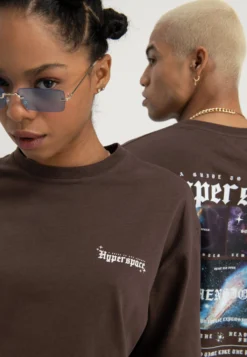 YOURTURN UnisexT-Shirt Con StampaBrown Donna T-shirt E Top YO1210104-O11 -Yourturn b270f5ee5256471e8d6136cf0f52e201 scaled