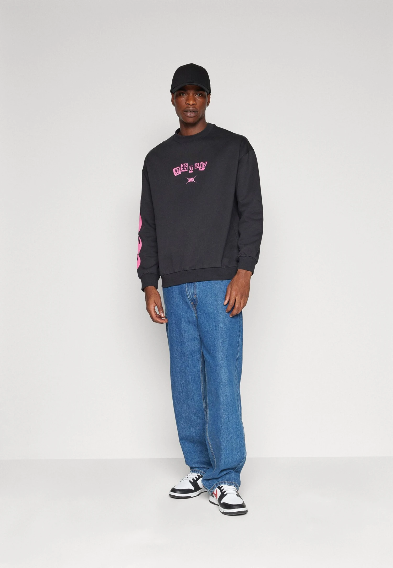 YOURTURN Burn Crew UnisexFelpaBlack Donna Felpe YO121013Z-Q11 2 YOURTURN Burn Crew UnisexFelpaBlack Donna Felpe YO121013Z-Q11 - immagine 2