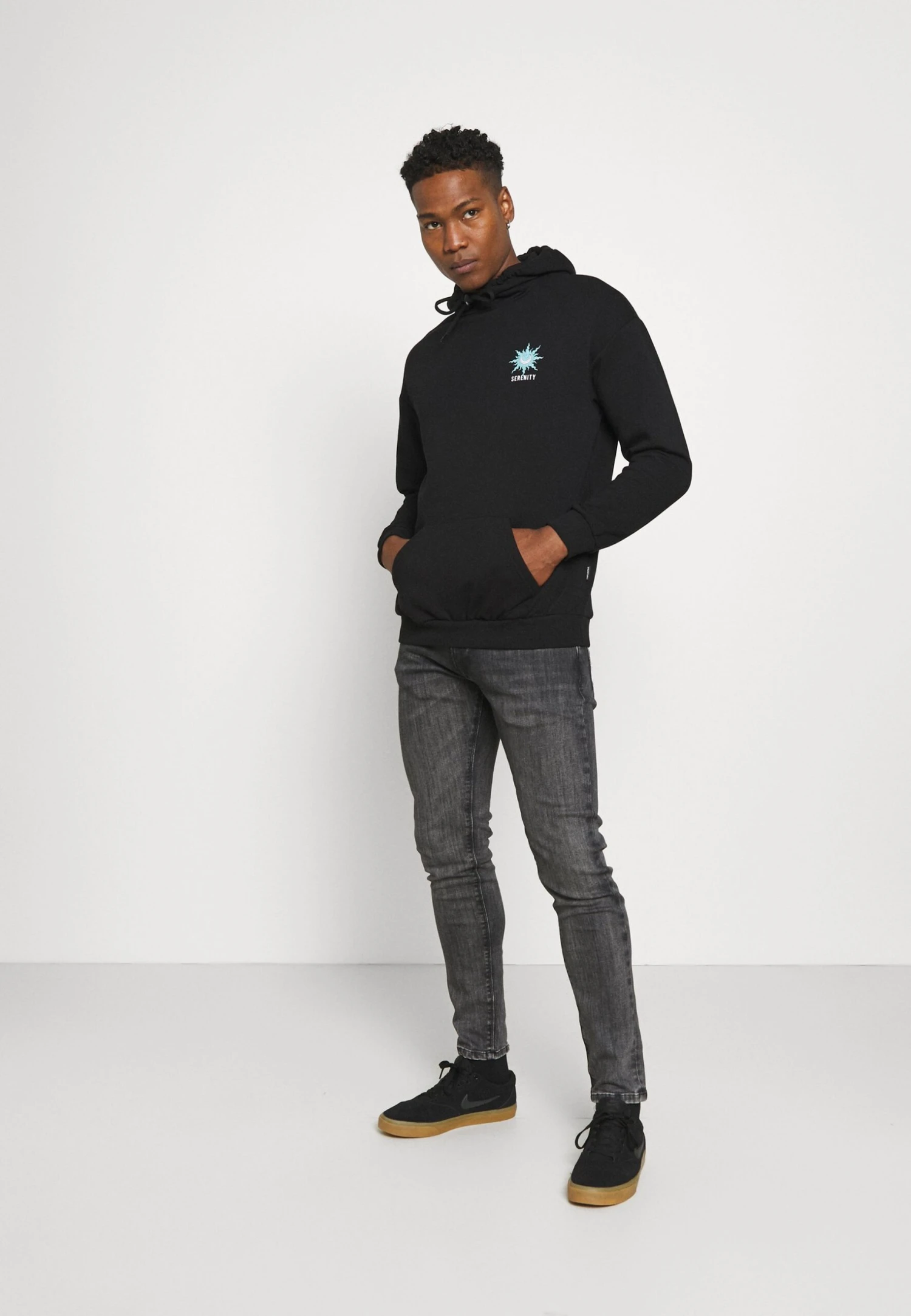 YOURTURN UnisexFelpa Con CappuccioBlack Uomo Maglieria E Felpe YO121006N-Q11 2 YOURTURN UnisexFelpa Con CappuccioBlack Uomo Maglieria E Felpe YO121006N-Q11 - immagine 2