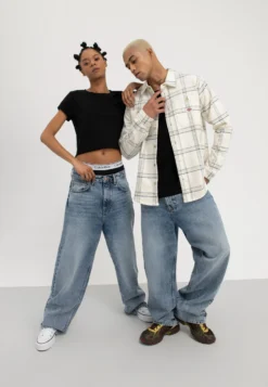 YOURTURN Baggy Jeans UnisexJeans BaggyDark Blue Denim Donna Jeans YO121010X-K11 -Yourturn b84f61fa9ad14cbdabe904cec70f0a93 scaled