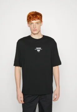 YOURTURN UnisexT-Shirt Con Stampa Black Donna T-shirt E Top YO121012V-Q11 -Yourturn bab7d1690bb34b3c9e523d77545c2543 scaled