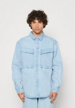 YOURTURN Unisex - Giacca Di Jeans - Blue