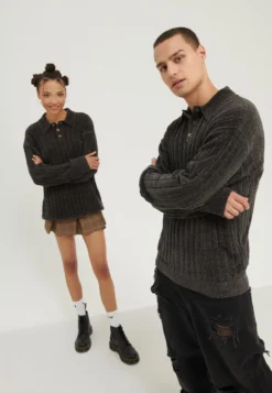 YOURTURN Unisex - Maglione - Grey