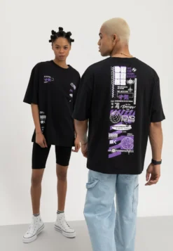 YOURTURN UnisexT-Shirt Con StampaBlack Donna T-shirt E Top YO12100N0-Q12 -Yourturn c495c1d7f3d34354844a3dfe9ad6b6e5 scaled