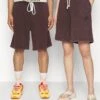 YOURTURN UnisexShortsDark Brown Uomo Bermuda YO12100ZN-O11