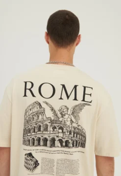 YOURTURN Rome Tee UnisexT-Shirt Con StampaMottled Light Brown Uomo T-shirt E Polo YO121010C-O11 -Yourturn c774f4903f4a4a26b535e119279a3abe scaled