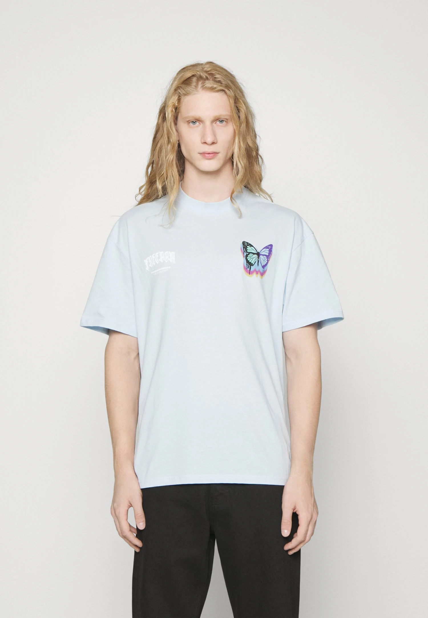 YOURTURN UnisexT-Shirt Con StampaLight Blue Donna T-shirt E Top YO12100R5-K11 3 YOURTURN UnisexT-Shirt Con StampaLight Blue Donna T-shirt E Top YO12100R5-K11 - immagine 3