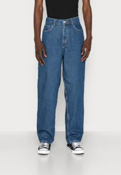 YOURTURN Wide Leg Unisex- Jeans Baggy - Rinsed Denim