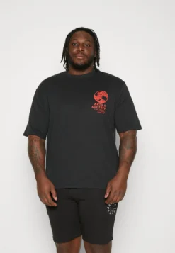 YOURTURN T-Shirt Con StampaBlack Uomo T-shirt E Polo YO122O0SG-Q11