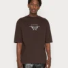 YOURTURN UnisexT-Shirt Con Stampa Dark Brown Uomo T-shirt E Polo YO12100NY-O11