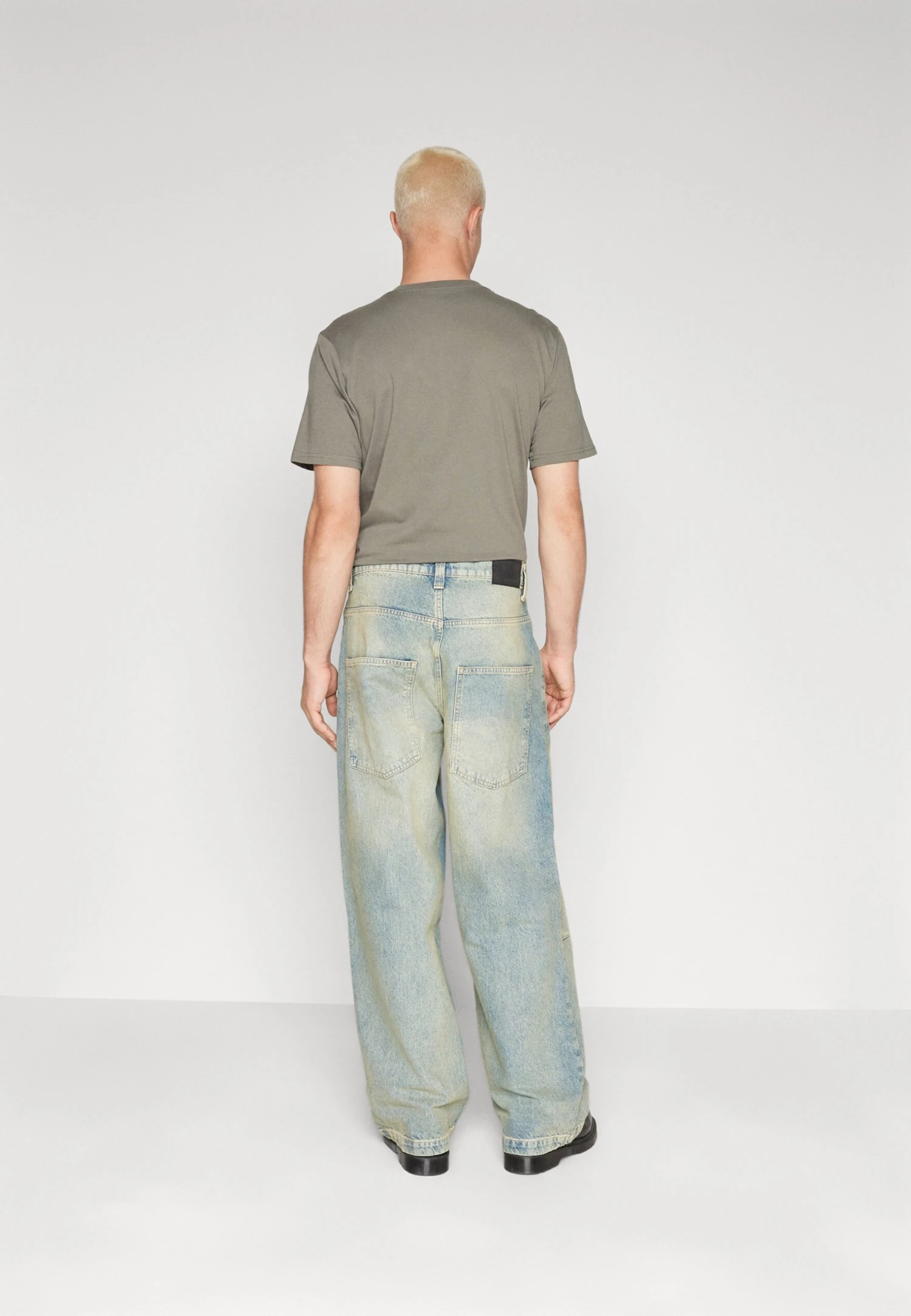 YOURTURN Extreme Baggy Fit UnisexJeans BaggyDark Blue Denim Donna Jeans YO121014J-K11 3 YOURTURN Extreme Baggy Fit UnisexJeans BaggyDark Blue Denim Donna Jeans YO121014J-K11 - immagine 3