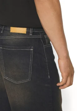 YOURTURN Unisex - Shorts Di Jeans - Dark Blue Denim -Yourturn d22c54e04f454e4aa07e175f9164d407 scaled