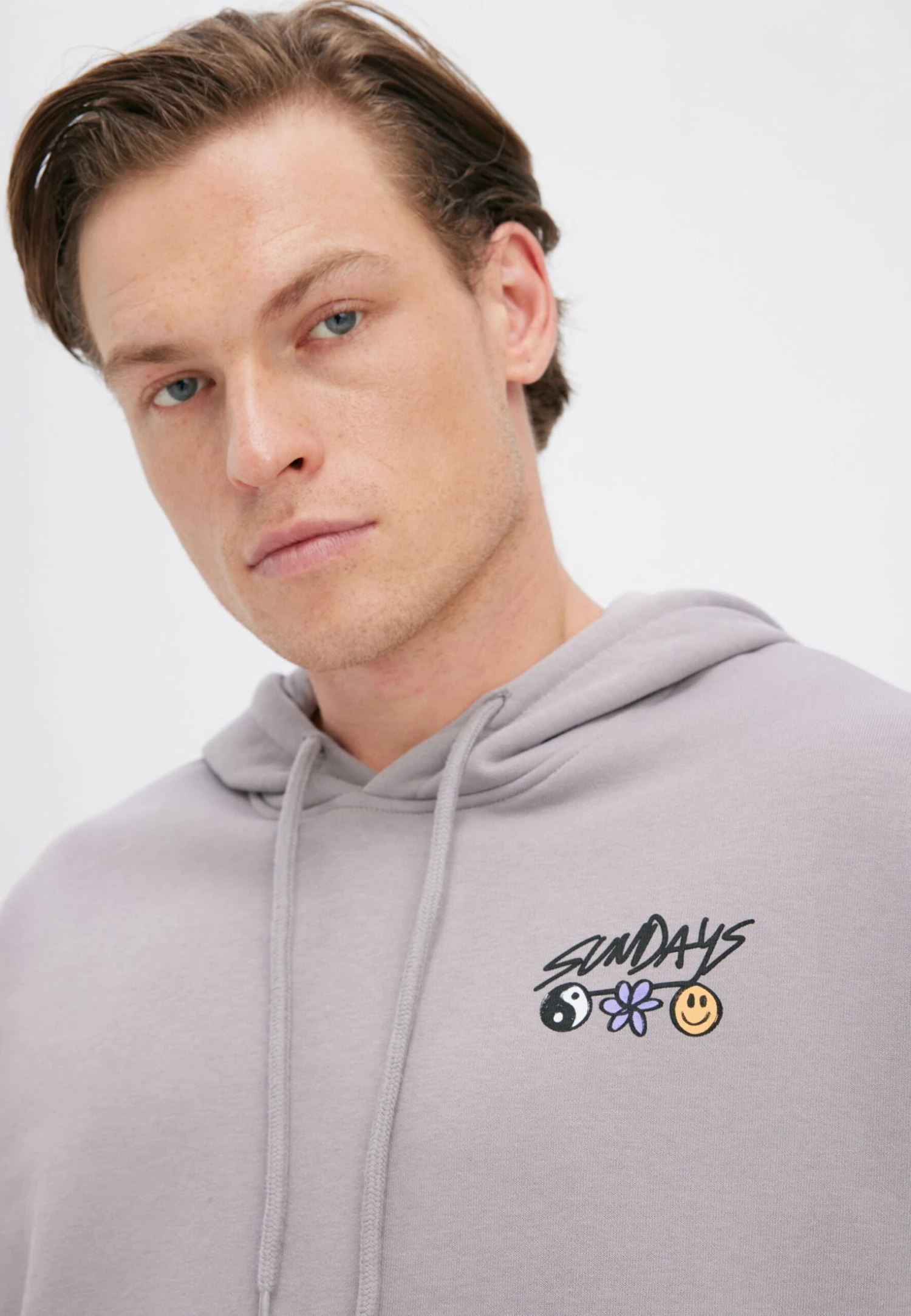 YOURTURN UnisexFelpaGrey Uomo Maglieria E Felpe YO1210168-C11 6 YOURTURN UnisexFelpaGrey Uomo Maglieria E Felpe YO1210168-C11 - immagine 6