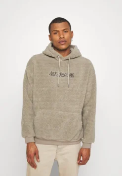 YOURTURN Unisex - Felpa Con Cappuccio - Stone