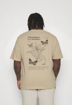 YOURTURN UnisexT-Shirt Con StampaBeige Donna T-shirt E Top YO12100ZK-B11