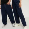 YOURTURN Unisex - Jeans Baggy - Rinsed Denim