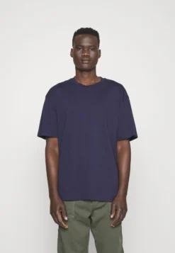 YOURTURN Unisex - T-Shirt Con Stampa - Dark Blue