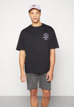 YOURTURN UnisexT-Shirt Con StampaBlack Donna T-shirt E Top YO12100P8-Q11 -Yourturn dd105627c01b44339060d9b3092b028e scaled