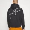 YOURTURN Bold Script Hoodie UnisexFelpaBlack Uomo Maglieria E Felpe YO12100GX-Q11