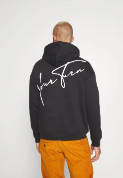 YOURTURN Bold Script Hoodie UnisexFelpaBlack Uomo Maglieria E Felpe YO12100GX-Q11