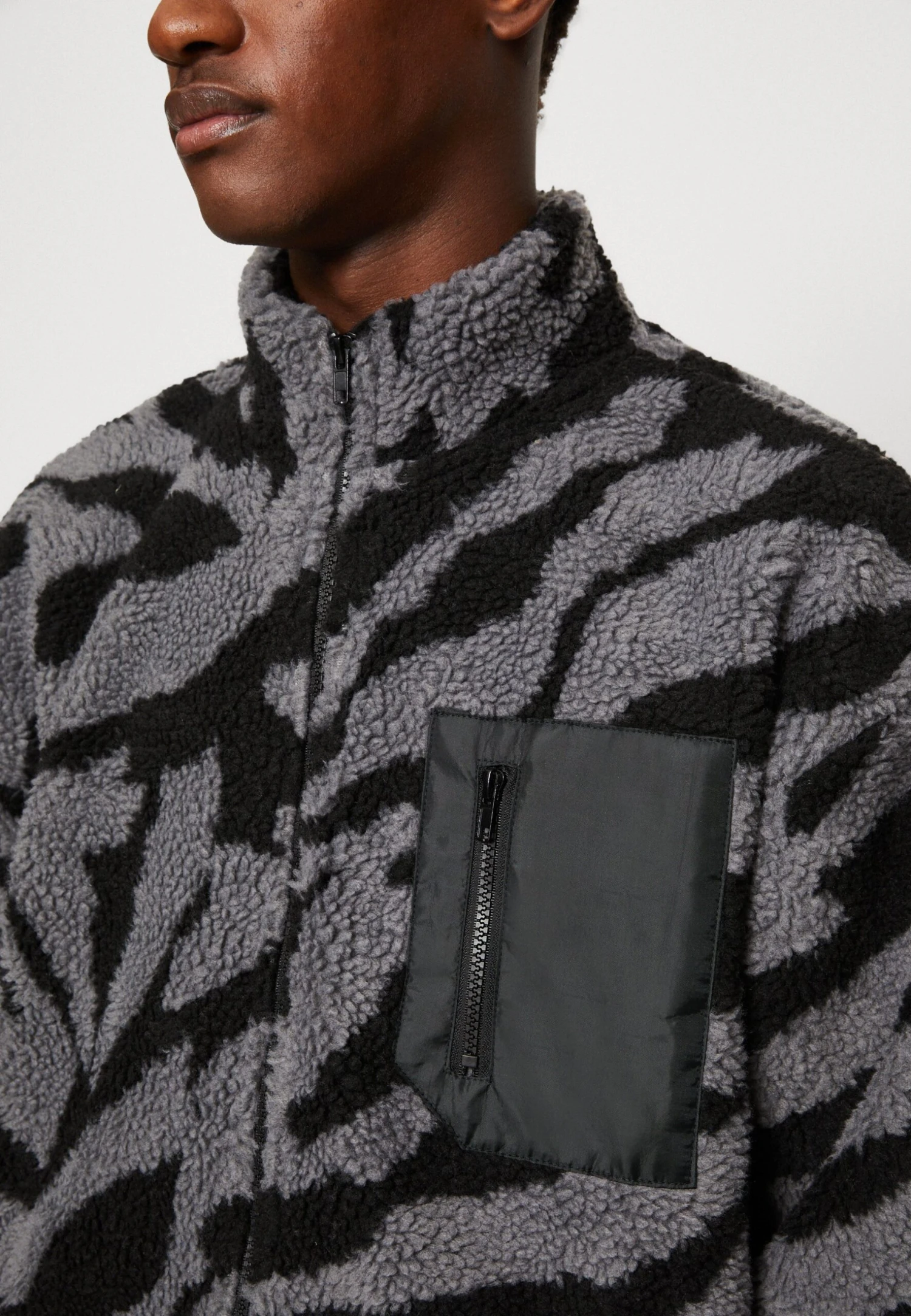 YOURTURN UnisexGiacca In PileGrey Uomo Maglieria E Felpe YO12100VD-C11 6 YOURTURN UnisexGiacca In PileGrey Uomo Maglieria E Felpe YO12100VD-C11 - immagine 6