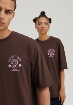 YOURTURN UnisexT-Shirt Con StampaBrown Donna T-shirt E Top YO12100P8-O11 -Yourturn e5b8334f62e740c8acb5c76b6c938364 scaled