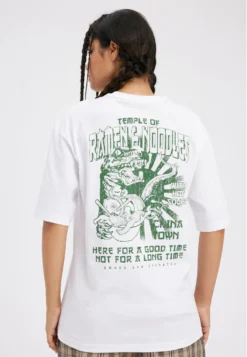 YOURTURN UnisexT-Shirt Con StampaWhite Donna T-shirt E Top YO121015O-A11 -Yourturn e8855e5697fc4e018acb5e54a172009c scaled