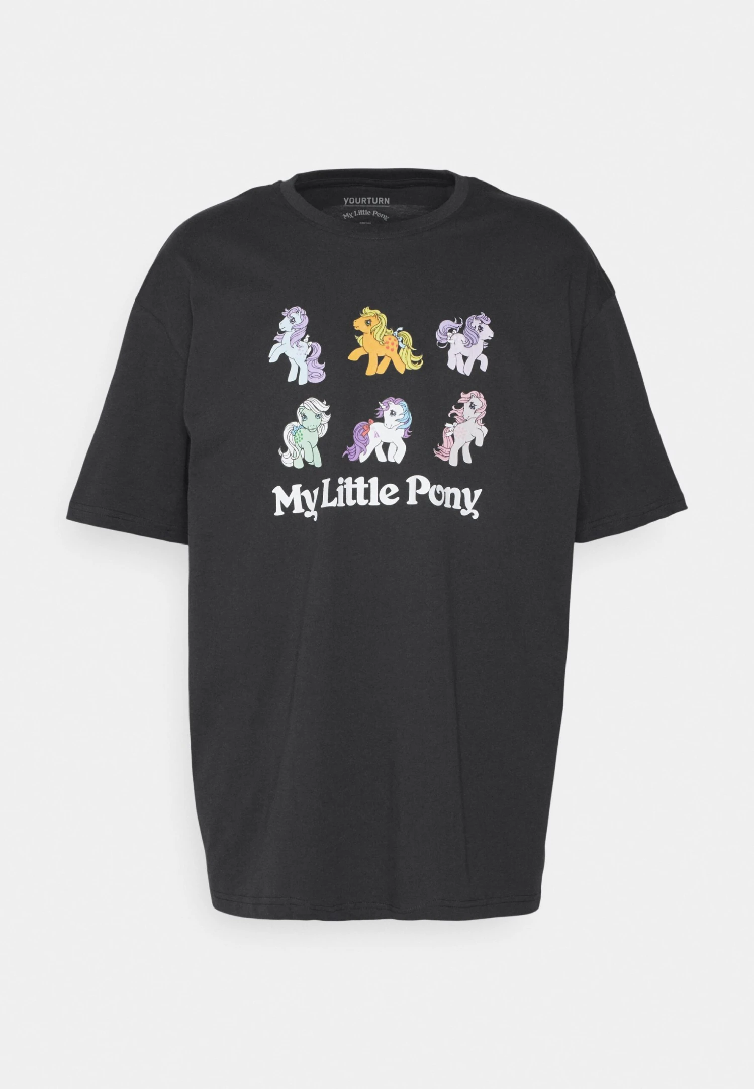 YOURTURN My Little Pony UnisexT-Shirt Con StampaBlack Uomo T-shirt E Polo YO1210178-Q11 5 YOURTURN My Little Pony UnisexT-Shirt Con StampaBlack Uomo T-shirt E Polo YO1210178-Q11 - immagine 5