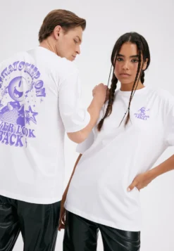 YOURTURN UnisexT-Shirt Con StampaWhite Donna T-shirt E Top YO121015N-A11