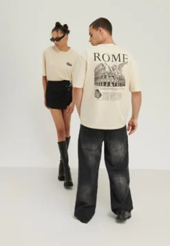 YOURTURN Rome Tee UnisexT-Shirt Con StampaMottled Light Brown Uomo T-shirt E Polo YO121010C-O11 -Yourturn eb65580466af43dd9c2ce186df683687 scaled