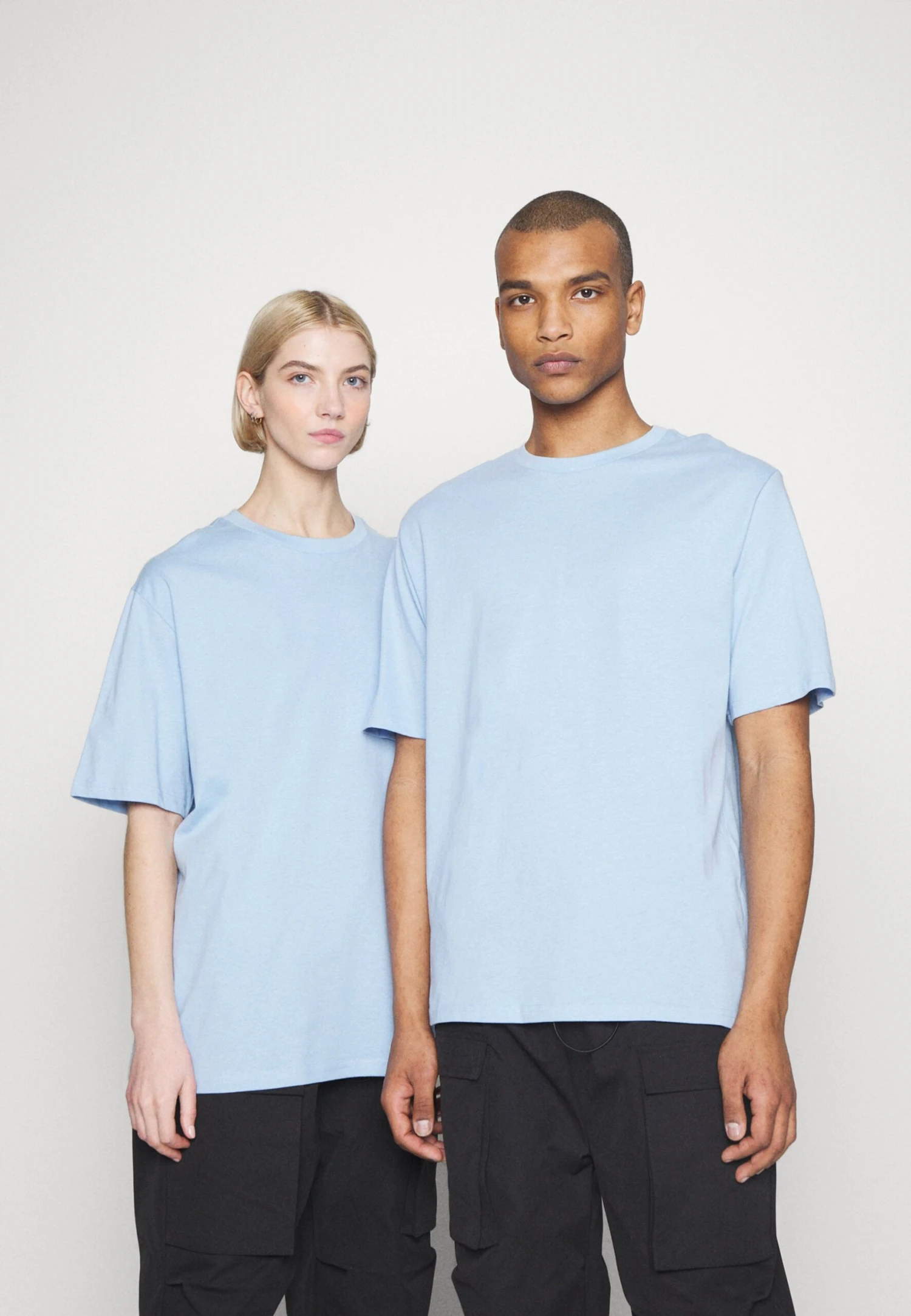 YOURTURN 3Pack UnisexT-Shirt BasicLight Blue/Grey/Pink Donna T-shirt E Top YO12100DJ-K11 4 YOURTURN 3Pack UnisexT-Shirt BasicLight Blue/Grey/Pink Donna T-shirt E Top YO12100DJ-K11 - immagine 4