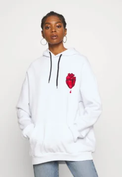 YOURTURN Felpa Con CappuccioWhite Donna Felpe YO121000E-A11 -Yourturn ed30ee02b25f4dc1b72dc5c4832d9443 scaled