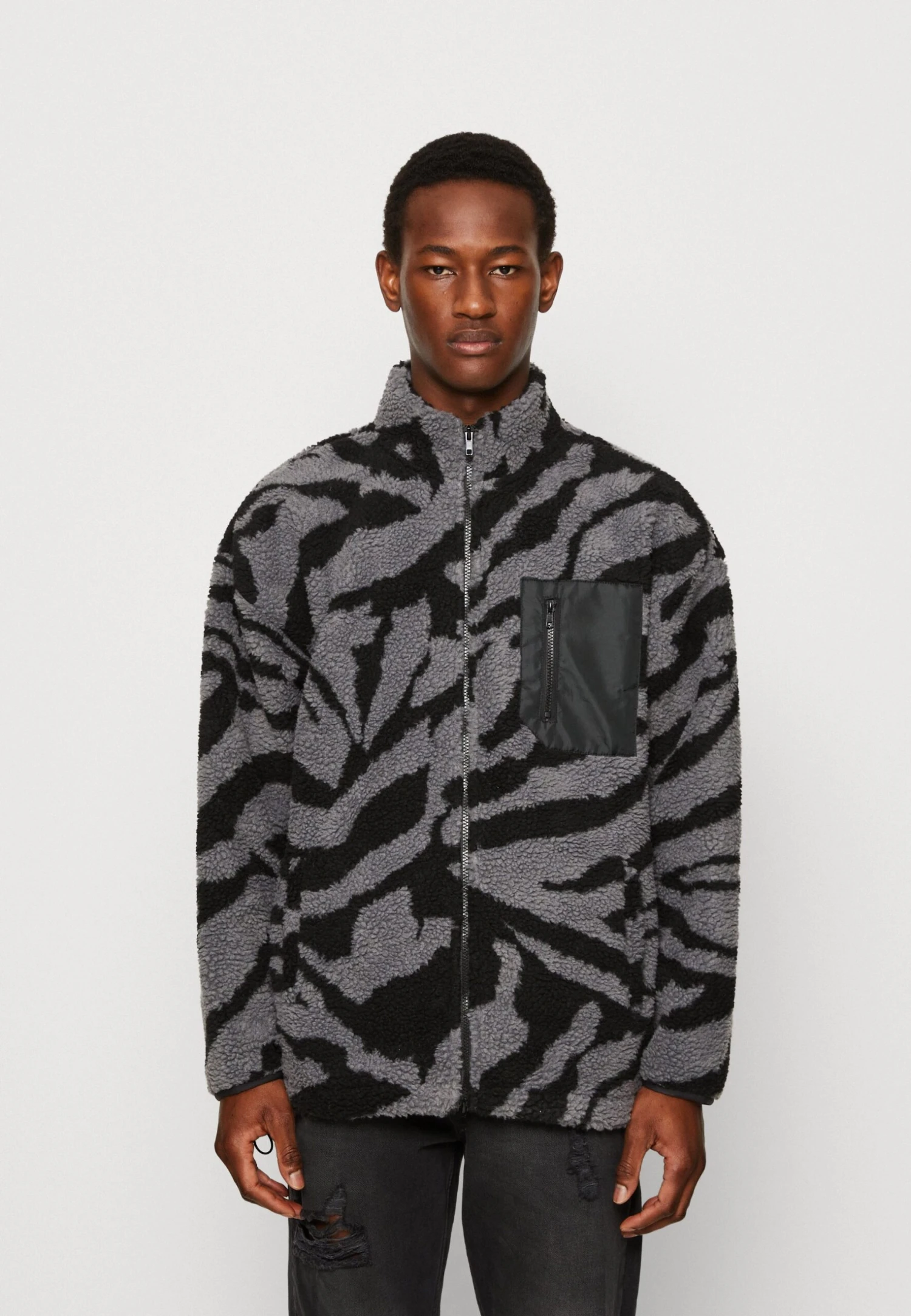 YOURTURN UnisexGiacca In PileGrey Uomo Maglieria E Felpe YO12100VD-C11 1 YOURTURN UnisexGiacca In PileGrey Uomo Maglieria E Felpe YO12100VD-C11