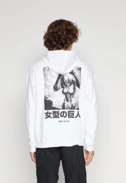 YOURTURN Attack On Titan UnisexFelpaWhite Donna Felpe YO121013P-A11 -Yourturn fabde42161554a059ce9af566f9b7ca2 scaled