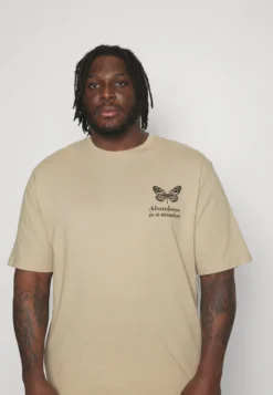 YOURTURN UnisexT-Shirt Con StampaBeige Donna T-shirt E Top YO12100ZK-B11 -Yourturn faf1b96bd66e4e9ea2118fa548954ddb scaled